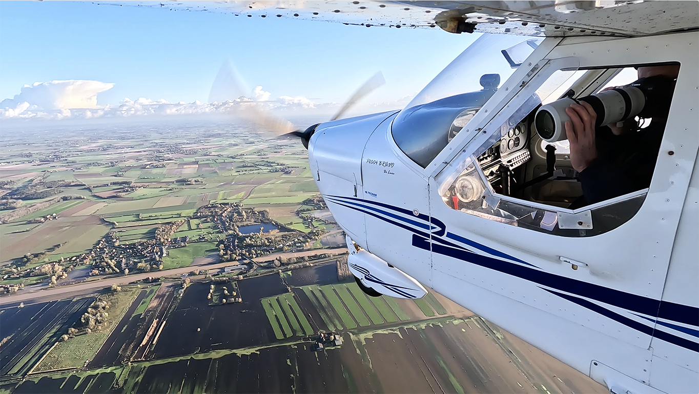 ULM conçu pour la photographie aérienne